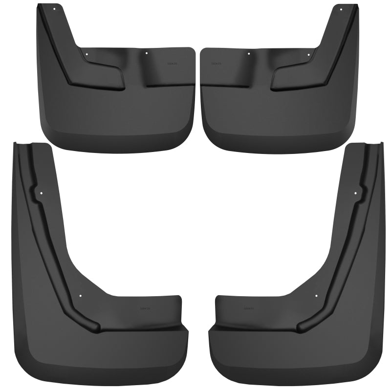 Husky Liners 21-23 Suburban/Tahoe/Yukon XL w/o Power Running Boards Front/Rear Mud Guards - BLK-SR1 Performance