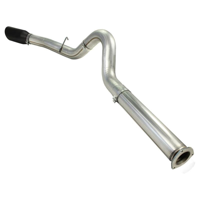 aFe MACHForce XP 5in DPF-Back Stainless Steel Exhaust , Blk,Ford Diesel Trucks 11-14 V8-6.7L td-SR1 Performance