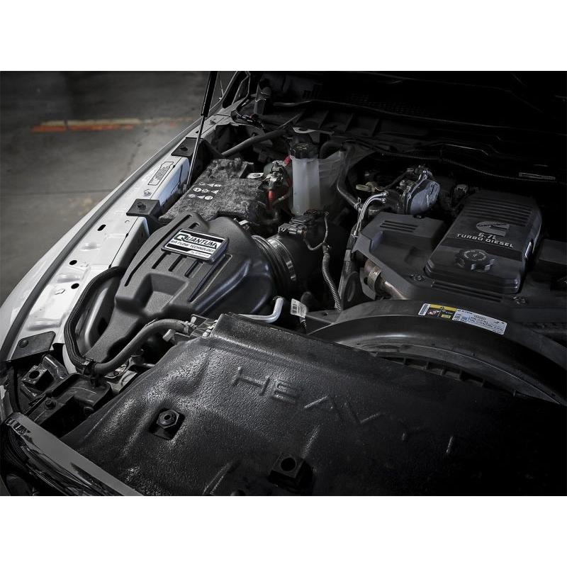 aFe Quantum Pro DRY S Cold Air Intake System 13-18 Dodge Cummins L6-6.7L - Dry-SR1 Performance