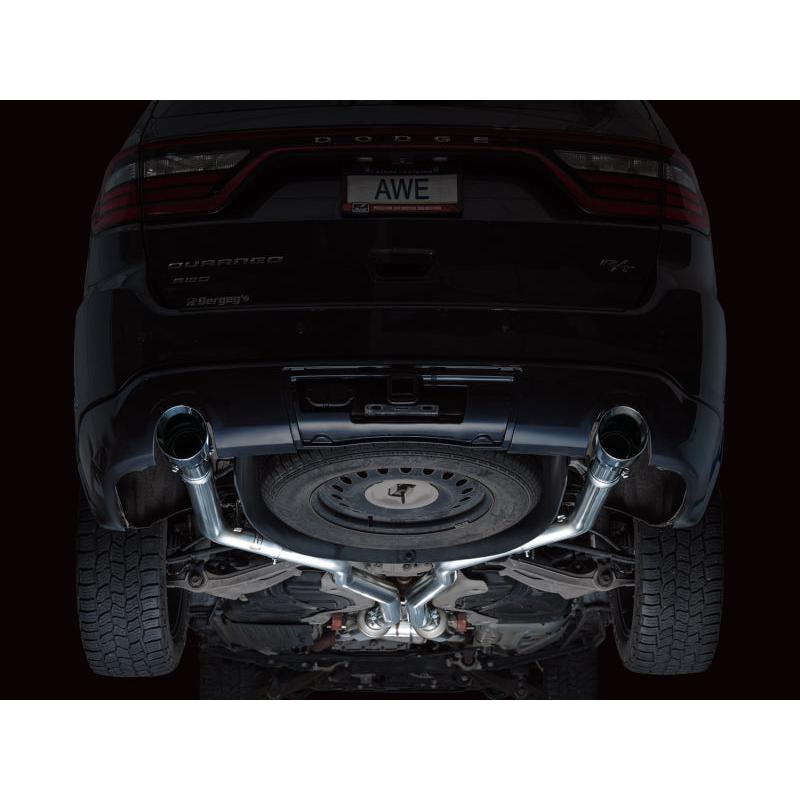 AWE Tuning 11-24 Dodge Durango 5.7L Track Edition Exhaust w/ Chrome Silver Tips