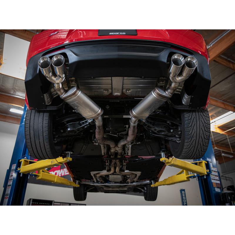 aFe POWER MACH Force-Xp 3in Axle-Back 16-21 Chevrolet Camaro SS V8 6.2L w/Mufflers - Polished