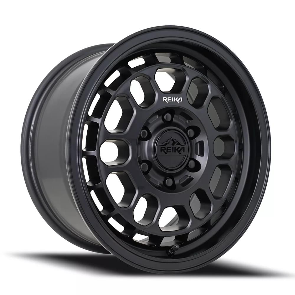 R V Rambler 2500 Satin Black    17x8