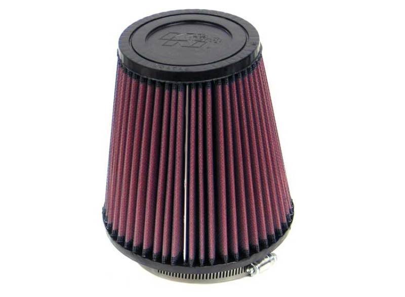 K&N Round Tapered Universal Air Filter 3.5in Flange ID / 5.75in Base OD / 3.75in Top OD / 6in H-SR1 Performance