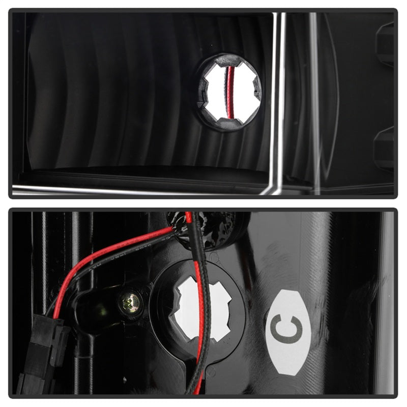 Spyder Chevy 1500 14-16 Light Bar LED Tail Lights All Blk ALT-YD-CS14-LBLED-BKV2-SR1 Performance