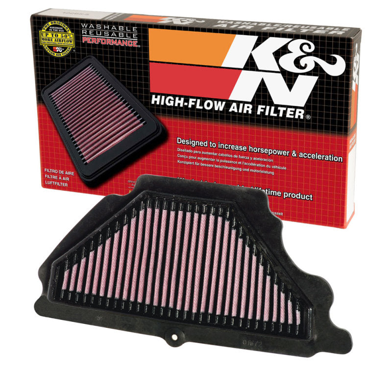 K&N 07-08 Kawasaki ZX6R Ninja Air Filter-SR1 Performance