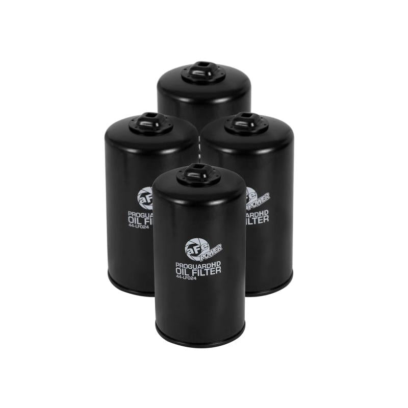 aFe Pro GUARD D2 Oil Filter 11-17 Ford Diesel Trucks V8 6.7L (td) (4 Pack)-SR1 Performance
