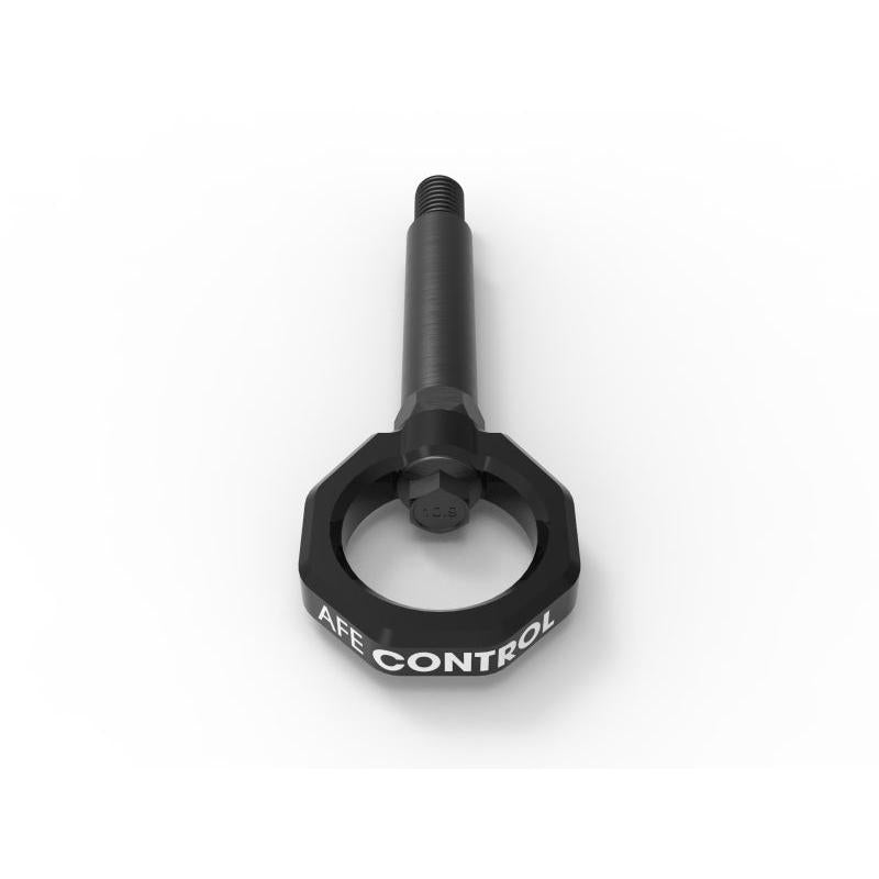 aFe Control Rear Tow Hook Black BMW F-Chassis 2/3/4/M-SR1 Performance
