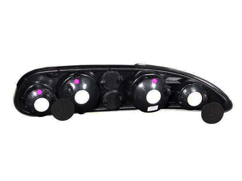 ANZO 1993-2002 Chevrolet Camaro Taillights Dark Smoke-SR1 Performance