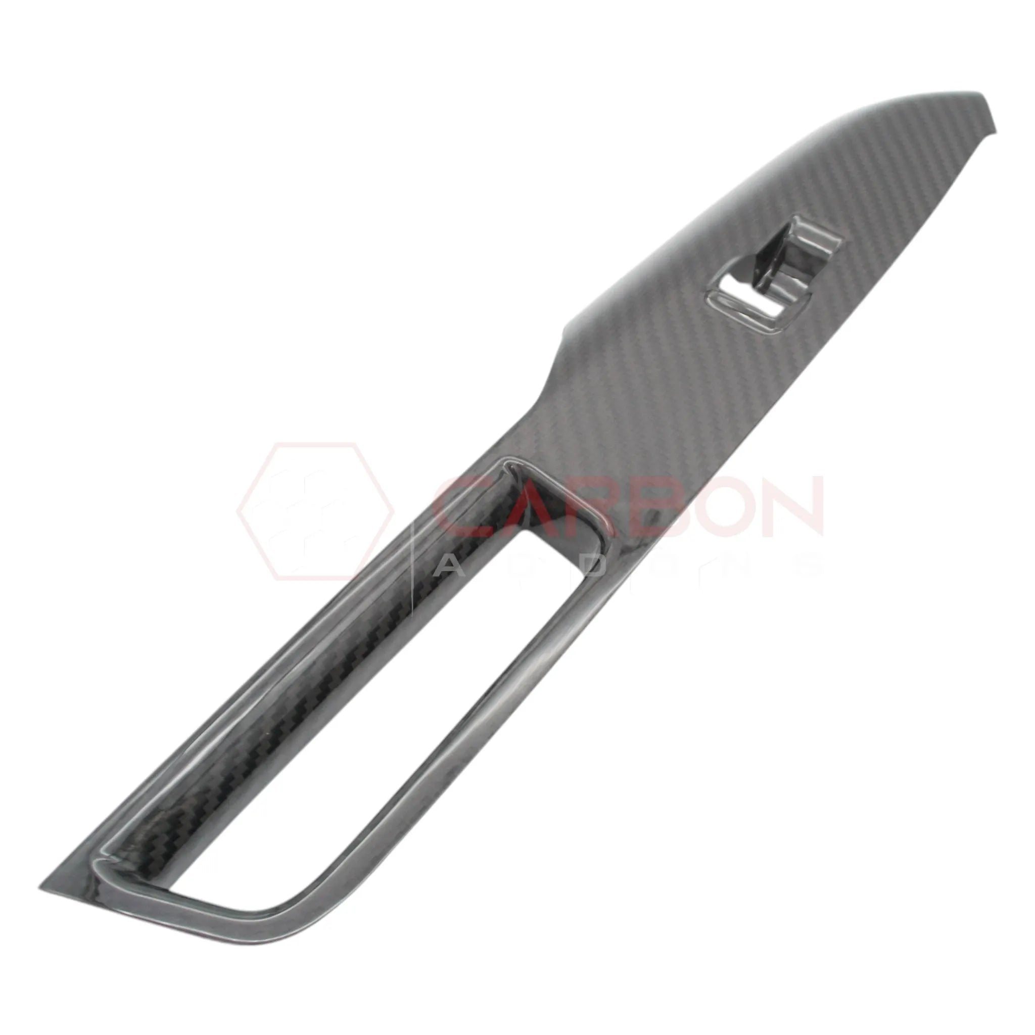 2024+ S650 Mustang Hard Carbon Fiber Window Switch Control Trim Cover | V2