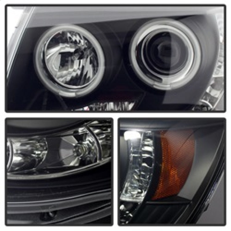 Spyder Toyota Tacoma 05-11 Projector Headlights CCFL Halo LED Blk Smke PRO-YD-TT05-CCFL-BSM-SR1 Performance