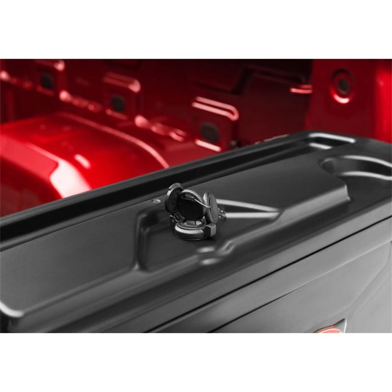 UnderCover 02-18 Ram 1500 (19-20 Classic) / 03-20 Ram 2500 Passengers Side Swing Case - Black Smooth