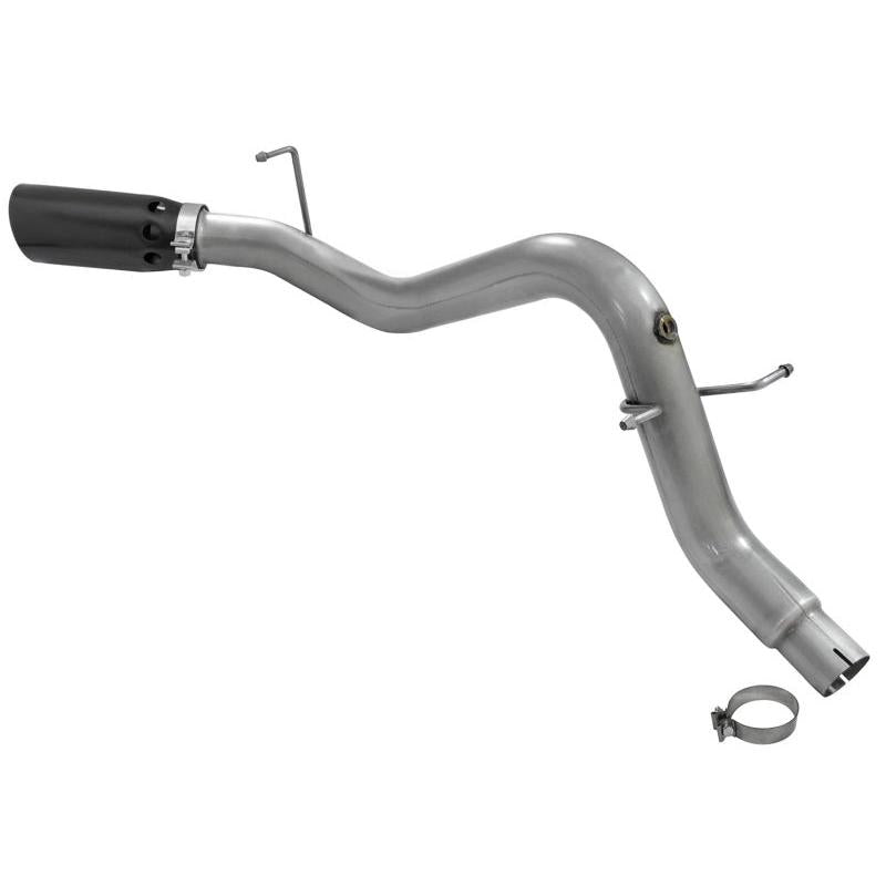 aFe LARGE BORE HD 3.5in DPF-Back SS Exhaust w/Black Tip 2016 GM Colorado/Canyon 2.8L (td)