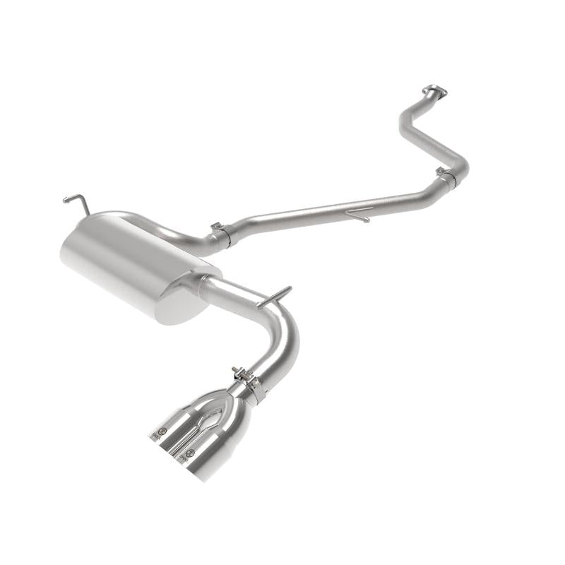 aFe POWER Takeda 2in to 2-1 304 SS Cat-Back Exhaust w/ Polished Tips 11-17 Lexus CT200h 1.8L-SR1 Performance