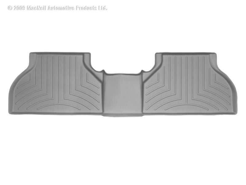 WeatherTech DigitalFit Rear FloorLiner for Toyota Tacoma Double Cab - Gray (Part #468722)