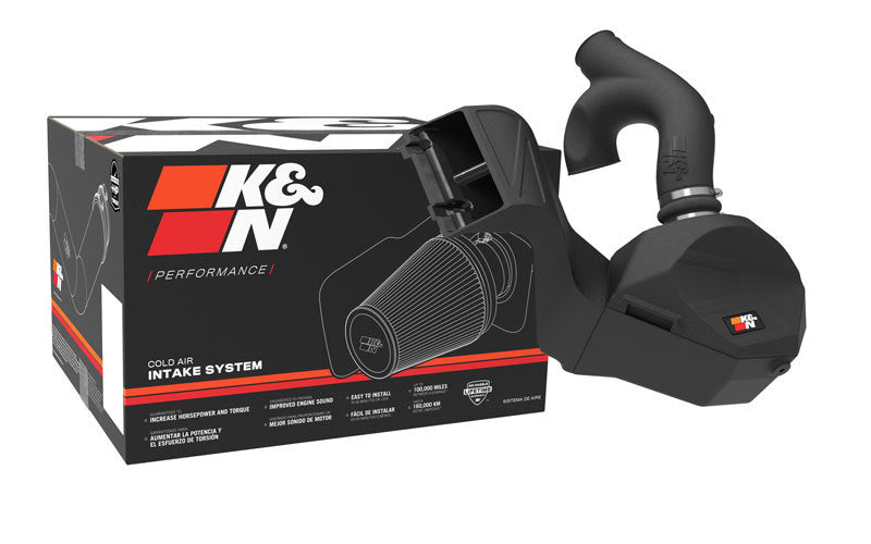 K&N 2021+ Ford F150 V6-3.5L/2.7L F/I Aircharger Performance Intake-SR1 Performance