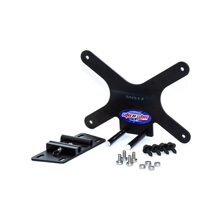 12-15 Mitsubishi Lancer License Plate Frame Bracket-SR1 Performance