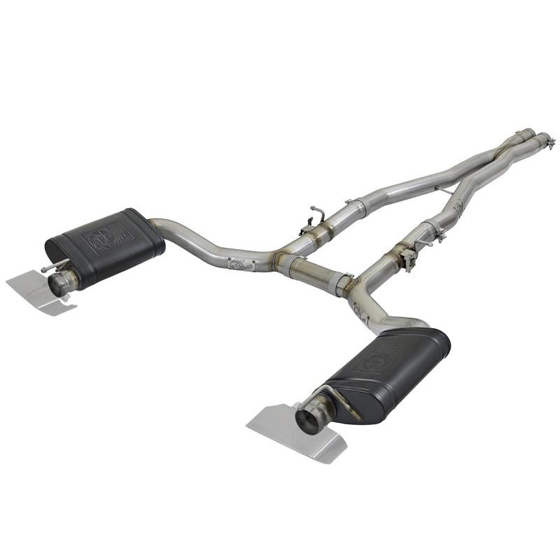 aFe MACH Force-Xp 304 SS Catback Exhaust 17-19 Dodge Challenger V8-5.7L-SR1 Performance