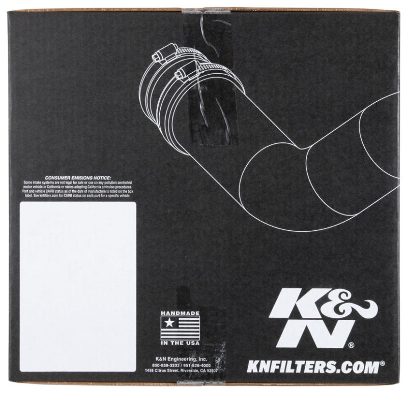 K&N 16-19 Polaris RZR XP Turbo 57 Series FIPK Performance Air Intake System-SR1 Performance