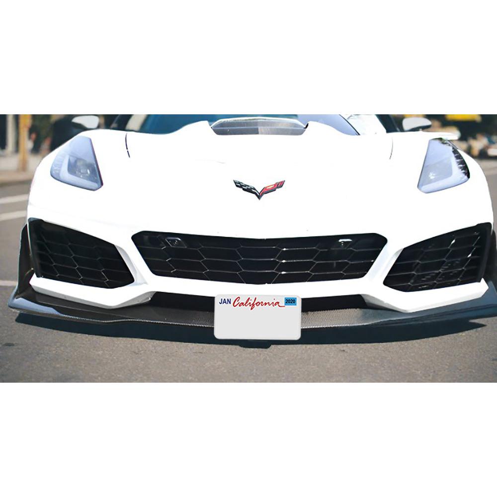 2019 Chevrolet Corvette ZR1 License Plate Frame Bracket-SR1 Performance