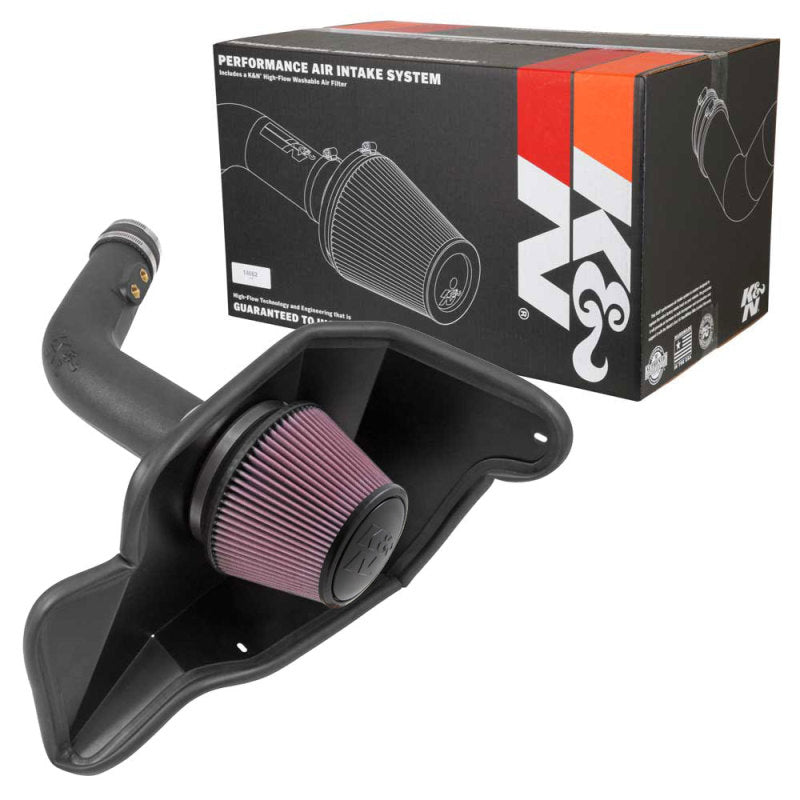 K&N 15-17 Ford Mustang 3.7L V6 F/I Performance Intake Kit-SR1 Performance