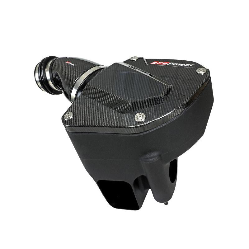 aFe Black Series Stage-2 Carbon Fiber Cold Air Intake System w/ Pro DRY S Media - 18-19 BMW M5 (F90)-SR1 Performance