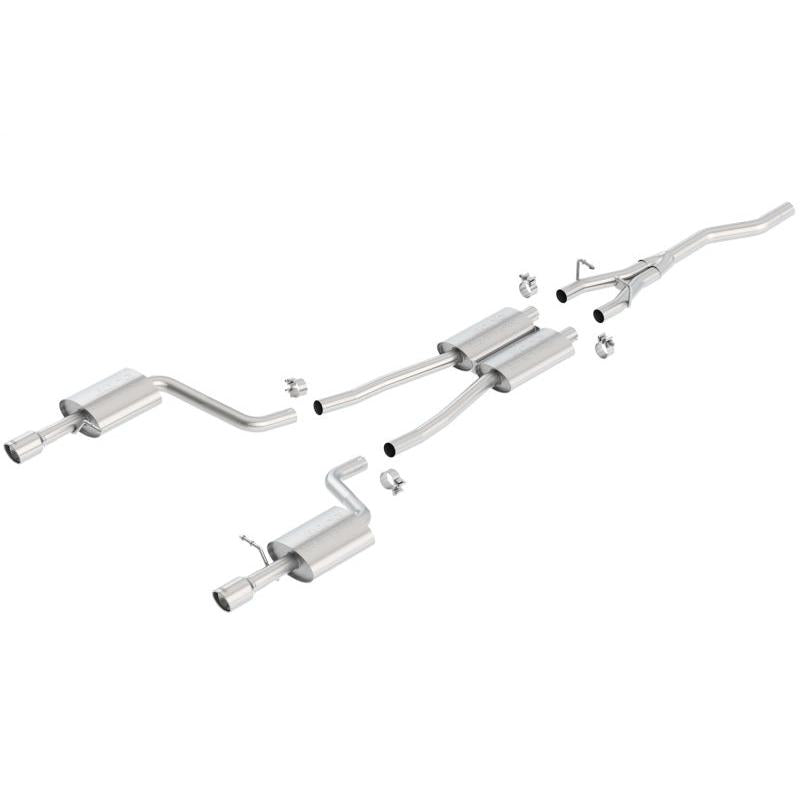 Borla Cat Back system for 02-08 Audi A4 Quattro 2.0L 4cyl-SR1 Performance