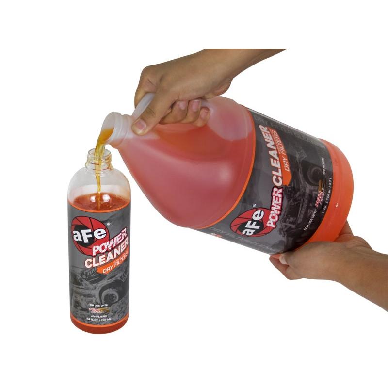 aFe MagnumFLOW Pro Dry S Air Filter Power Cleaner - 1 Gallon-SR1 Performance