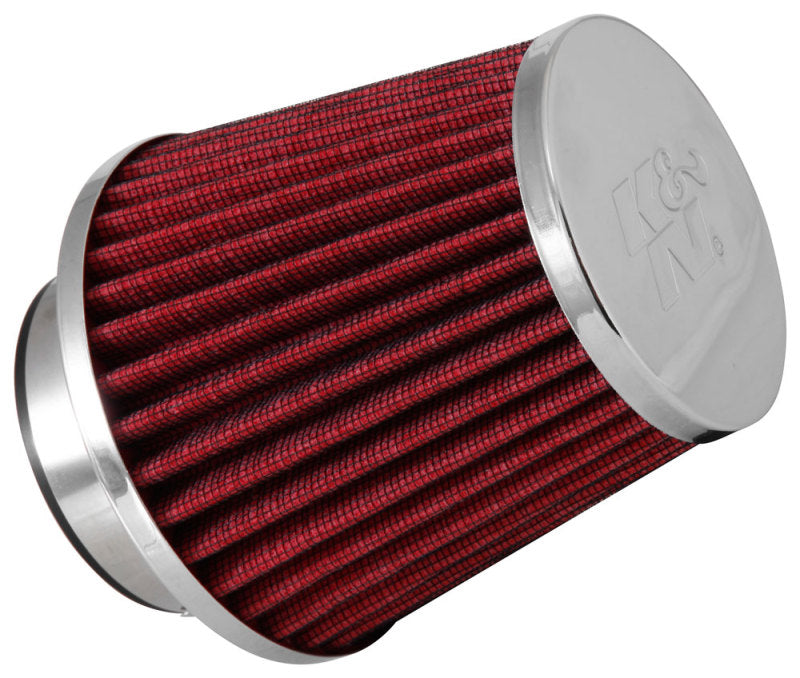 K&N Universal Chrome Filter 2 3/4in FLG / 4 1/2in Bottom / 4 1/2in Height-SR1 Performance