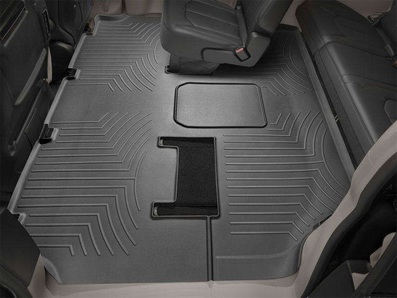 WeatherTech DigitalFit FloorLiner for 2017-2018 Chrysler Pacifica Rear - Black