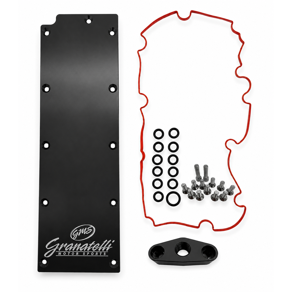 Compatible applications listed by the manufacturer for the 595002 Billet Valley Pan Cover