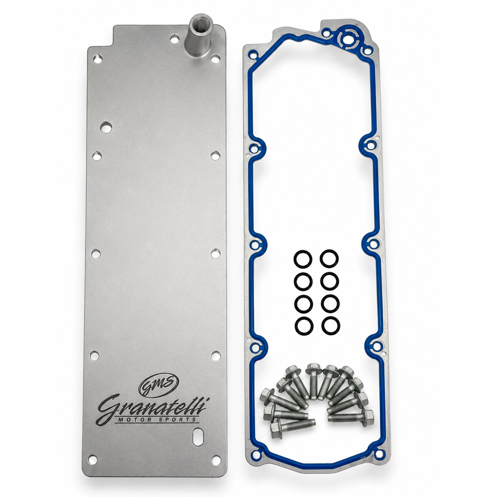 Granatelli Cast Valley Pan Cover – LS Gen IV Engine – Performance Replacement - 595003