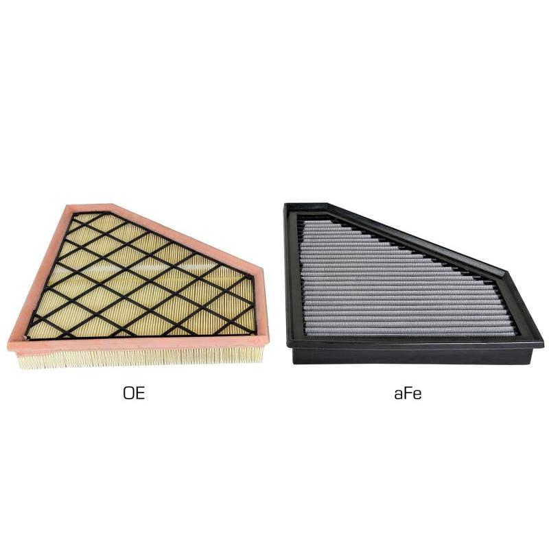 aFe Magnum FLOW Pro DRY S OE Replacement Filter 13-17 Cadillac ATS V6-3.6L-SR1 Performance