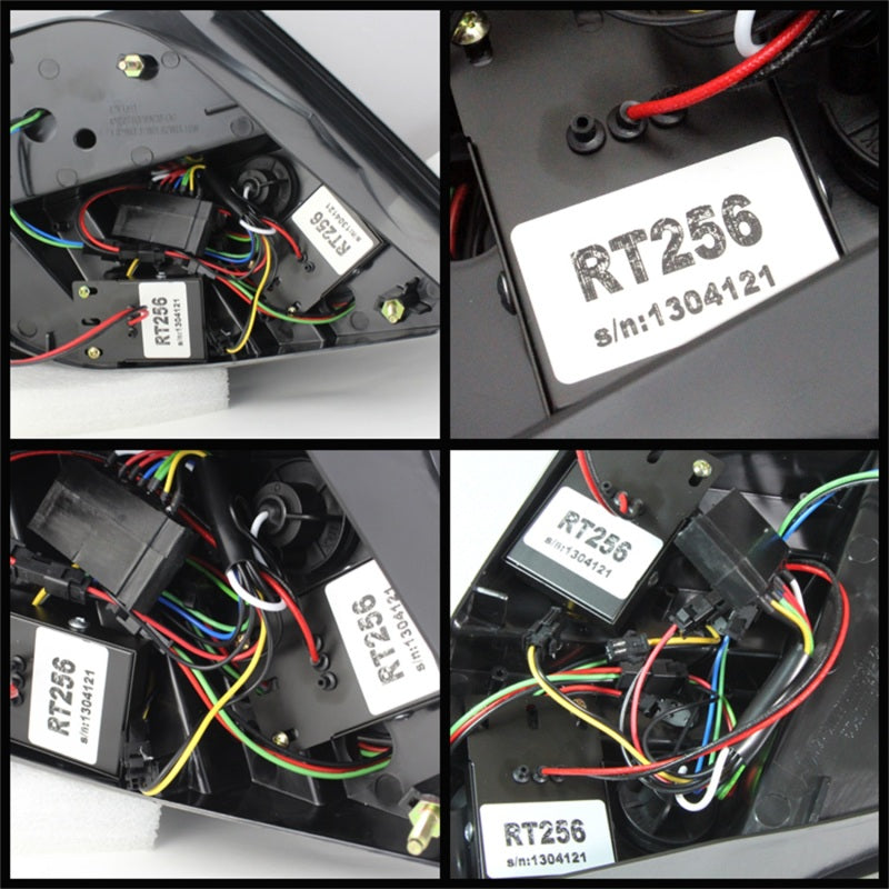 Spyder Mercedes Benz W204 C-Class 11-14 LED Tail Lights - Blk ALT-YD-MBZC11-LED-BK-SR1 Performance