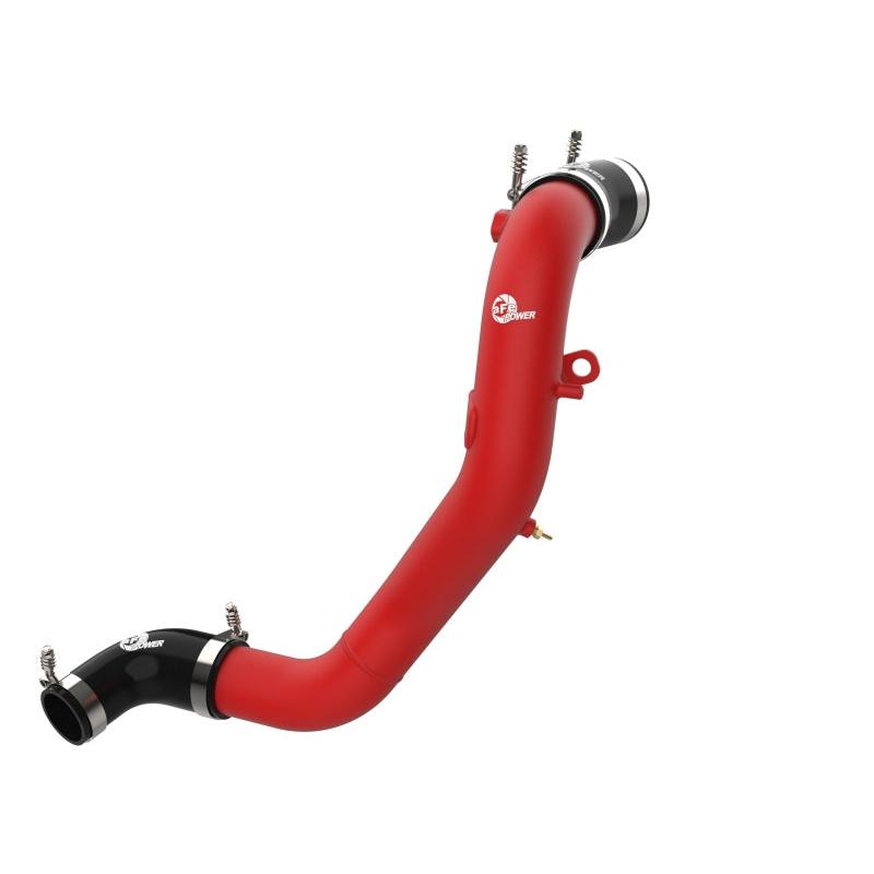 aFe Kia Stinger 18-22 V6-3.3L (tt) BladeRunner Cold Charge Pipe- Red-SR1 Performance