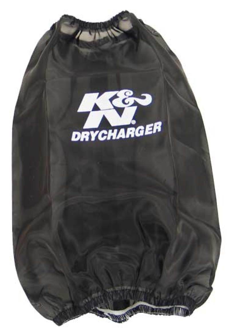 K&N Drycharger Black Air Filter Wrap - Round Tapered-SR1 Performance
