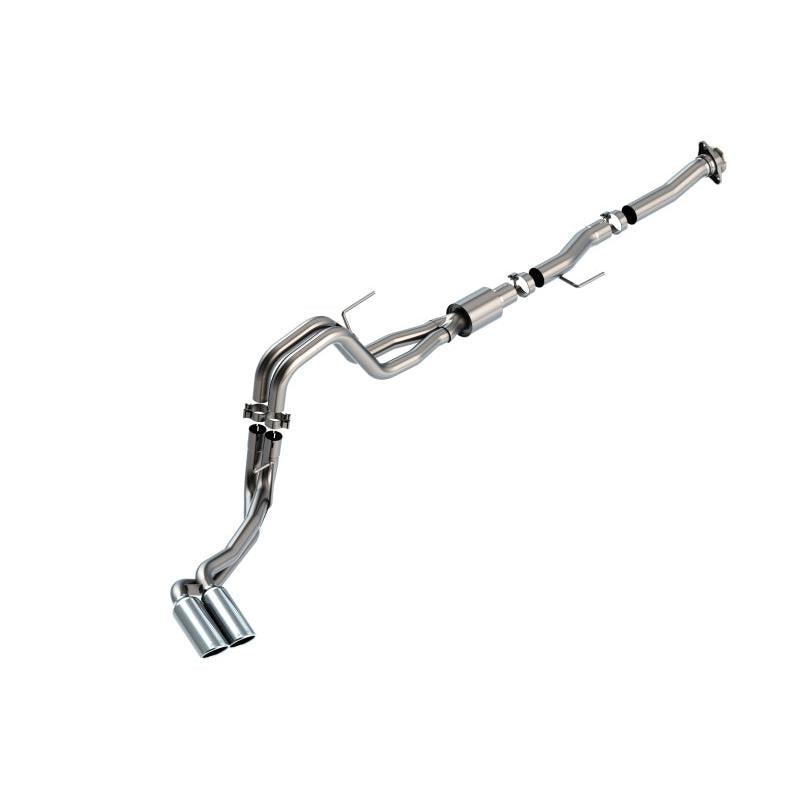 Borla F-150 2021 5.0L 2dr RC SB (122.8 WB) XL/XLT 3/2.25 DSE Cat-Back ATAK Chrome Tips-SR1 Performance