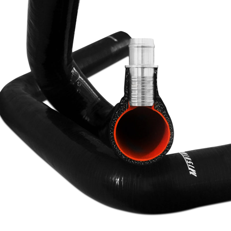 Mishimoto Chevrolet/GMC 6.5L Diesel Coolant Hose Kit - Black Silicone, Part MMHOSE-CHV-96DBK