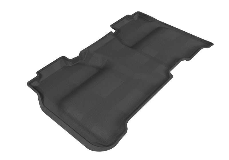 3D MAXpider 2014-2019 Chevrolet Silverado Crew Cab Kagu 2nd Row Floormats - Gray-SR1 Performance