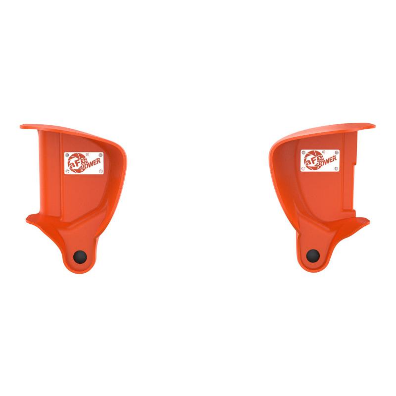 aFe Magnum FORCE Dynamic Air Scoop 15-18 BMW M3/15-20 M4 - Orange-SR1 Performance
