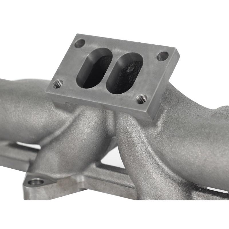aFe Power BladeRunner Ported Ductile Iron Exhaust Manifold 98.5-02 Dodge Diesel Trucks L6-5.9L (td)-SR1 Performance
