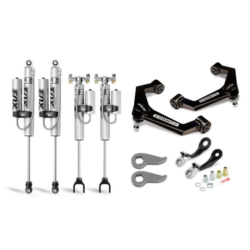 Cognito 20-24 Chevy/GMC Silv/Sierra 2500/3500 HD 2WD/4WD 3in Premier Leveling Kit w/ Fox PSRR 2.0