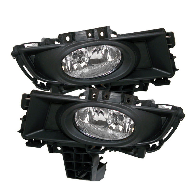 Spyder Mazda 3 07-08 4Dr OEM Fog Lights (Wont Fit Sports/Gt Or Htchback)w/swch Clear FL-CL-MAZ307-C-SR1 Performance