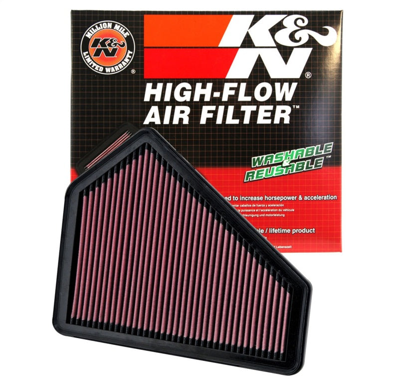 K&N Replacement Air Filter CADILLAC CTS/CTS-V 3.6L-V6; 2008-SR1 Performance