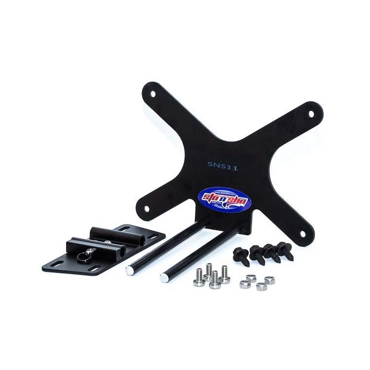 12-16 Mitsubishi Lancer License Plate Frame Bracket-SR1 Performance
