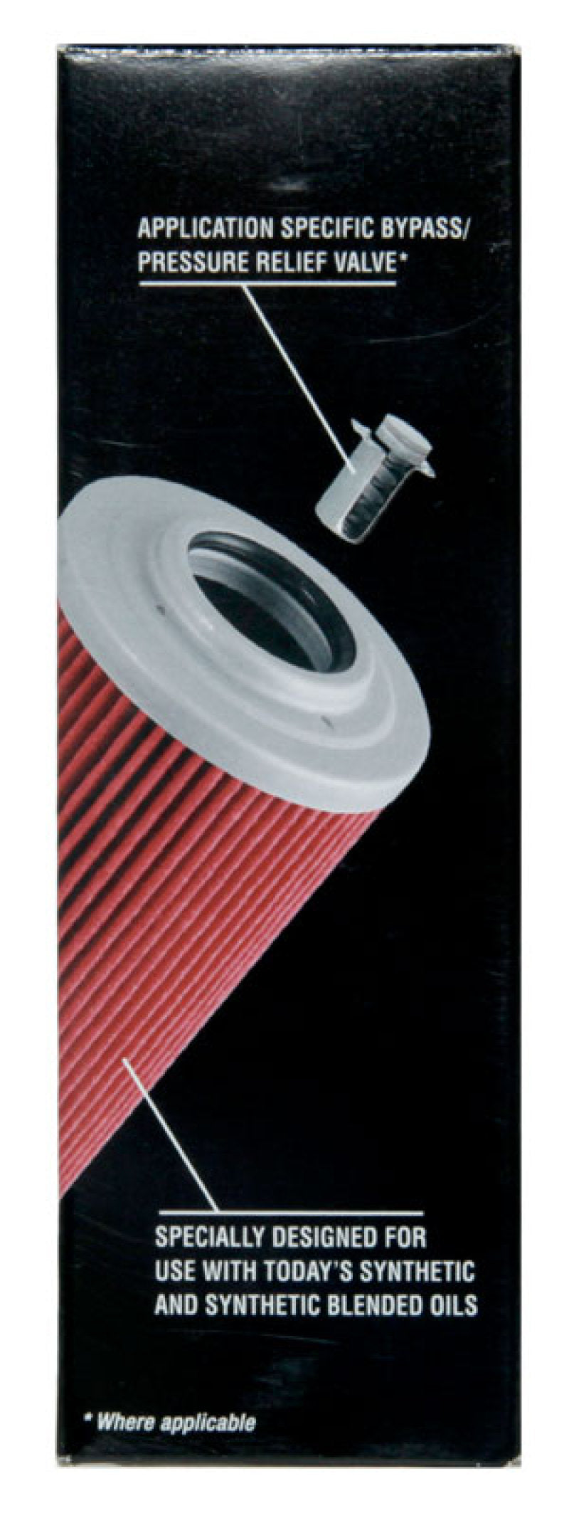 K&N 1.625in OD x 5.05in H Oil Filter-SR1 Performance