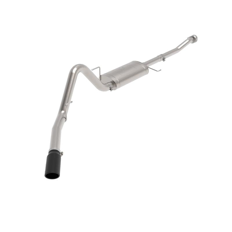 aFe Apollo GT 3in 409 SS Cat-Back Exhaust 2021 Ford F-150 V6 2.7L/3.5L (tt)/V8 5.0L w/ Black Tips-SR1 Performance