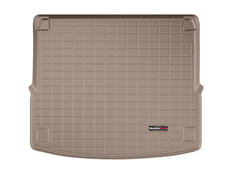 WeatherTech 2020-2023 Audi Q5 PHEV Tan Cargo Liner - Complete Trunk Protection with Raised Lip and Textured Finish