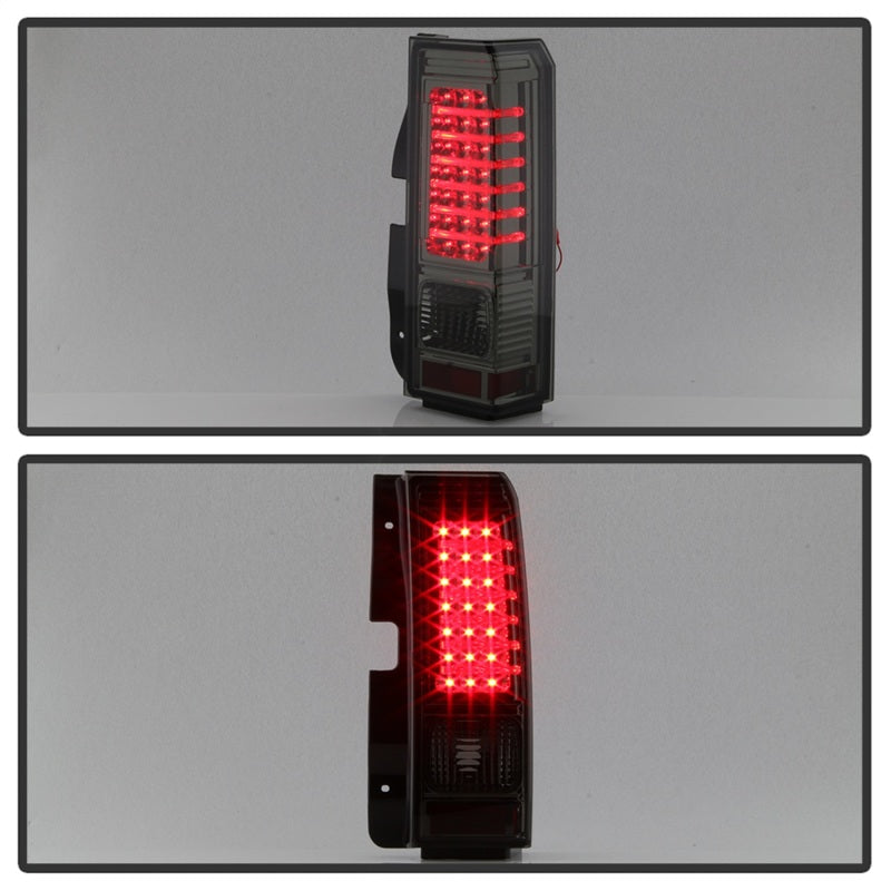 Xtune Hummer H3 06-09 ( Non H3T ) LED Tail Lights Smoke ALT-ON-HH306-LED-SM-SR1 Performance