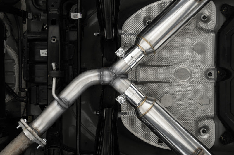 MBRP 2022-2023 Kia Forte GT 1.6L Turbo2.5in Axle-Back Dual Split Rear w/ Quad Carbon Tips-SR1 Performance