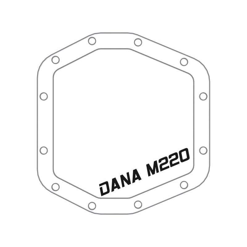aFe Street Series Rear Differential Cover Raw w/Machined Fins 20+ Jeep Gladiator JT (Dana M220)-SR1 Performance